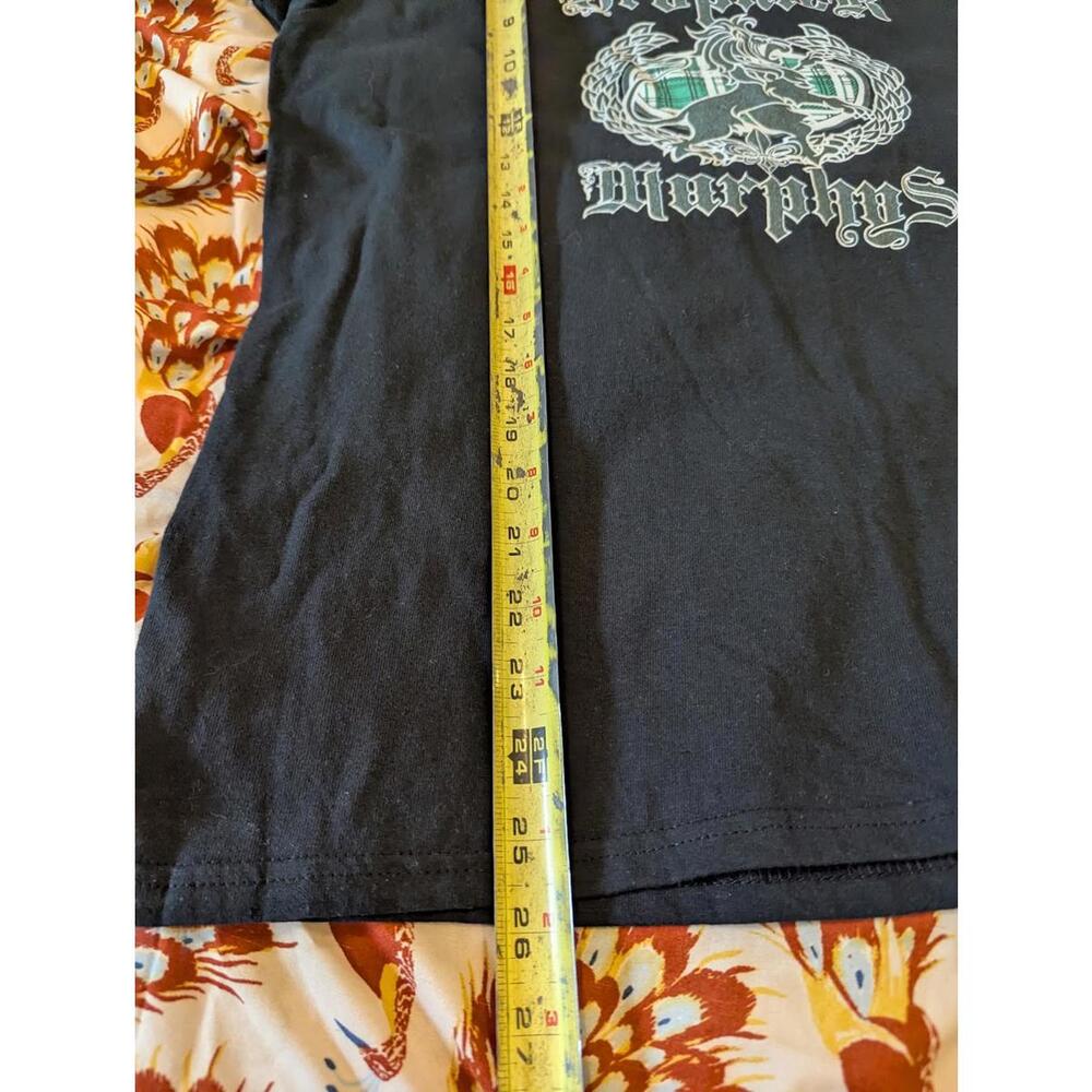 Dropkick Murphys Black Graphic Band Tee Wm's M Irish Punk Rock Hardcore Grunge - Picture 5 of 6